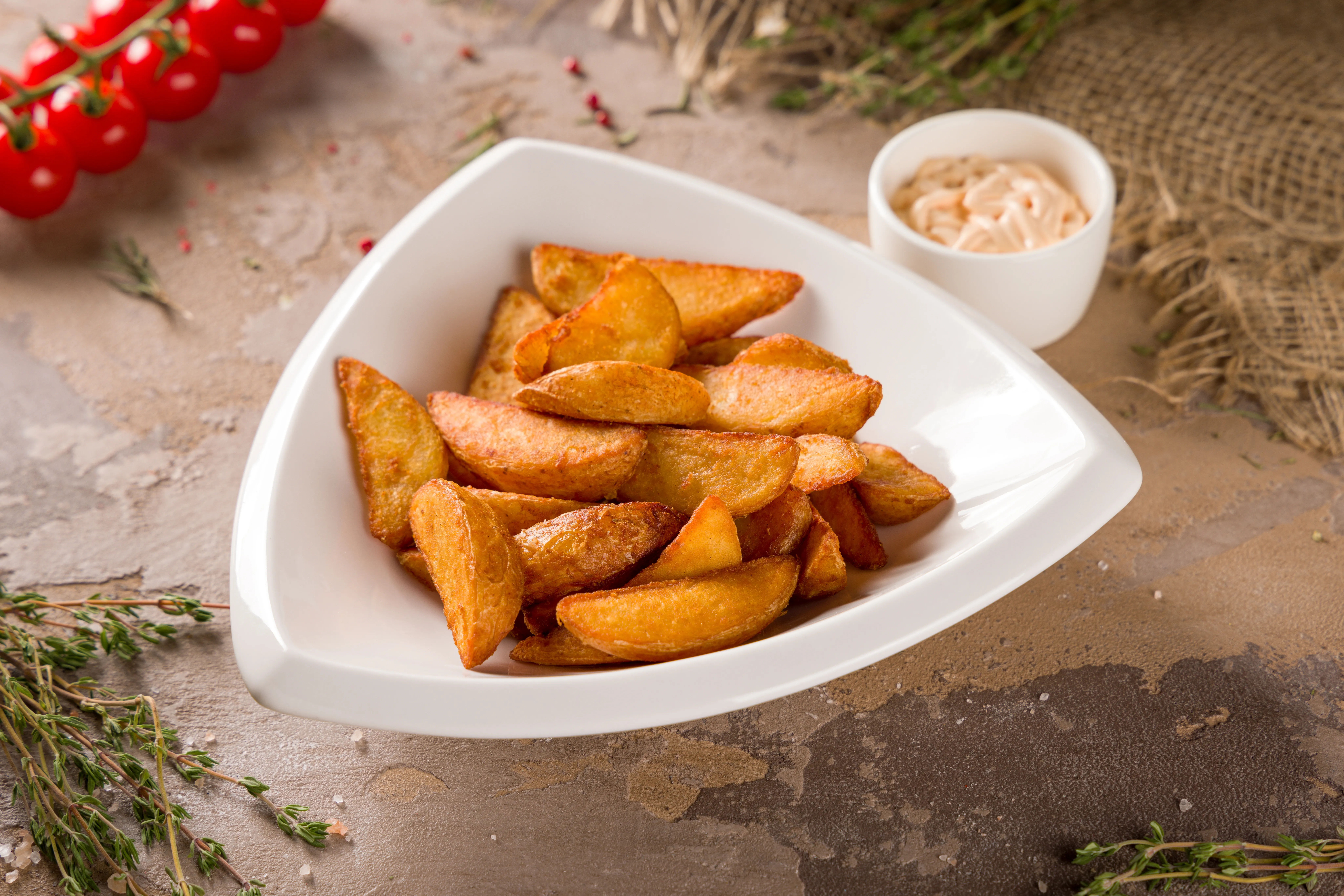 Картофель по-деревенски